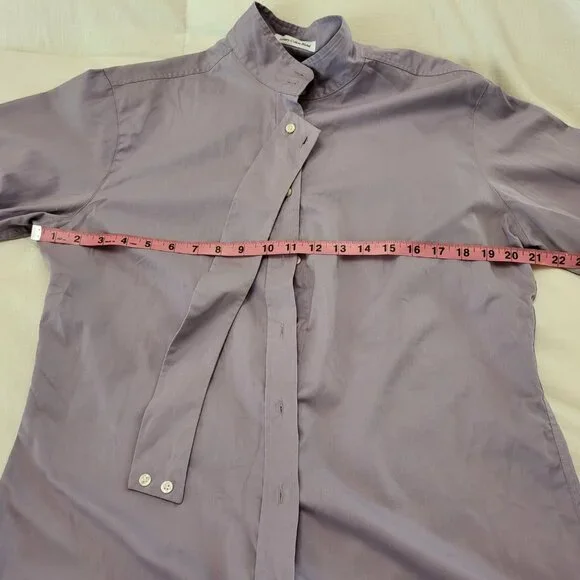 R.J. Classics Women's Lilac Purple Long Sleeve Hunter Show Shirt & Collar 44/10 - Picture 8 of 9